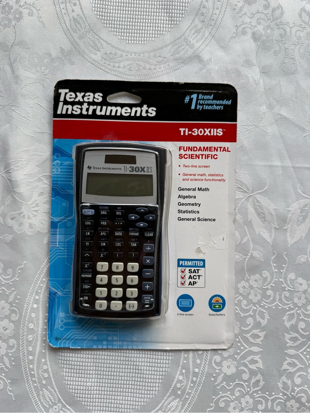 Texas Instruments TI-30XIIS Fundamental Scientific Calculator Permitted All Test